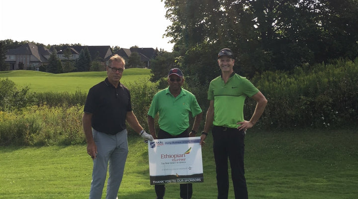 Ethiopian Airlines at SKAL Toronto golf tournament