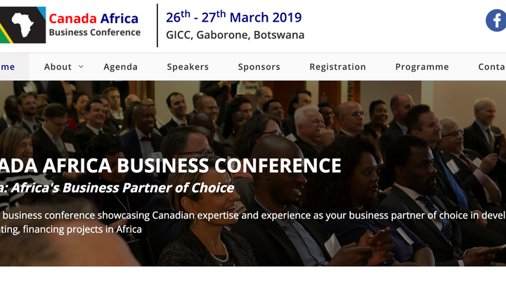 PRESS RELEASE: Inaugural Two-Day Meeting Signals Major Growth in Opportunities and Economic Ties between Canada and Africa